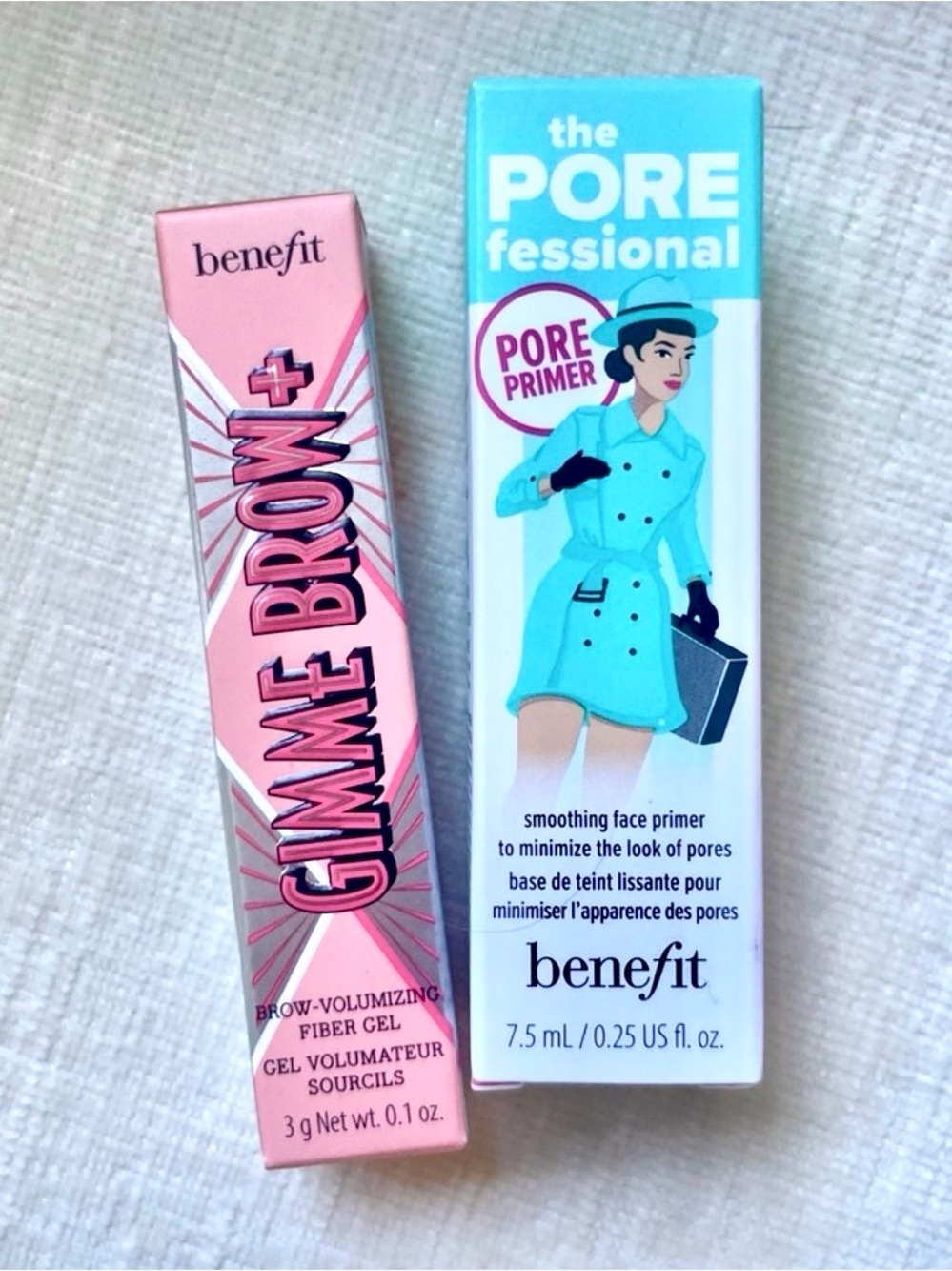 Benefit Gimme Brow+ and The POREfessional Primer Set